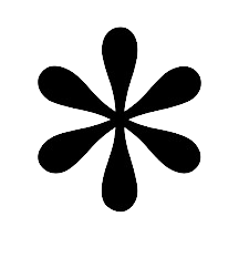 asterisk symbol